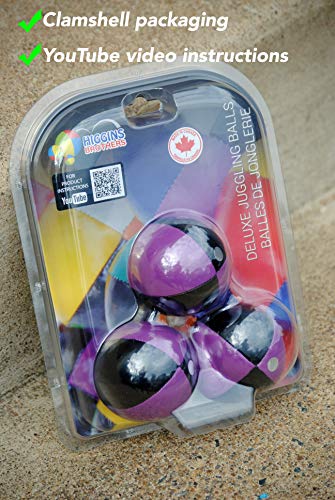 Juggle Balls for Beginners Adults Plastic Beans Juggling Bean Bags Carry Case Kids LGCTION Juggling Balls Professional 3Pcs 